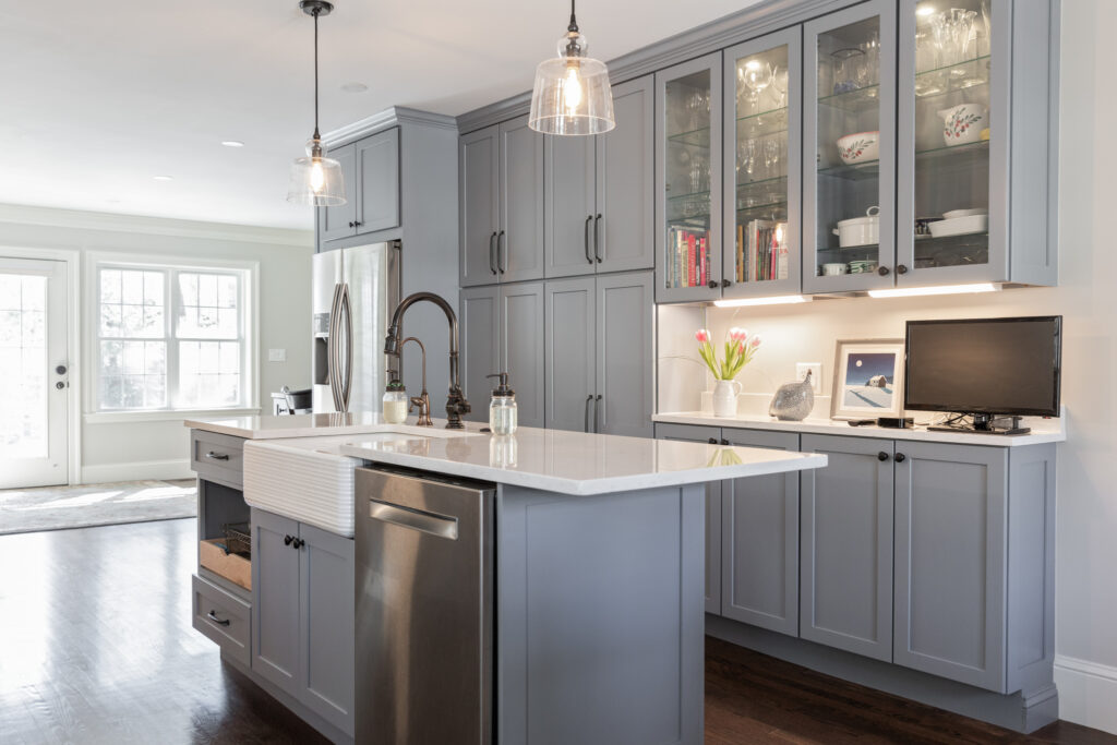 custom kitchen cabinets at Emily's Interiors