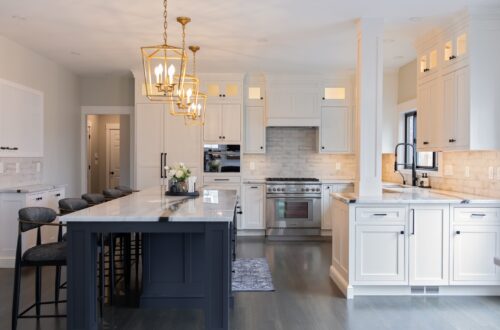 Completed Kitchen Design with Medallion Cabinetry